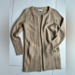 Axara Women's Luxurious Brown/ Tan Cardigan from Paris